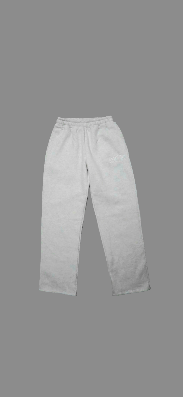 Baggy Sweatpants - Cloudy White