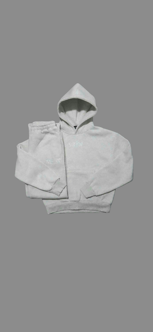 Oversized Hoodie - Cloudy White