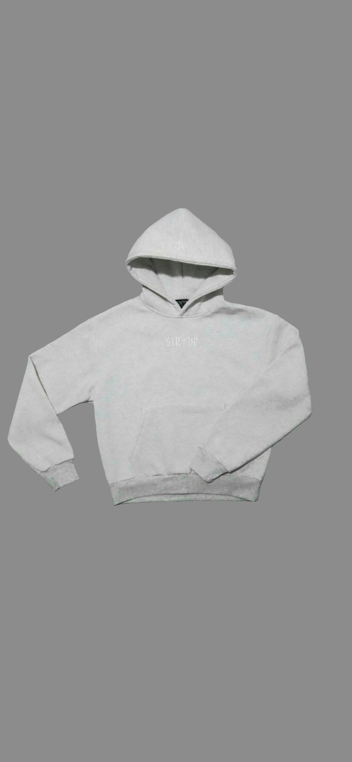 Oversized Hoodie - Cloudy White
