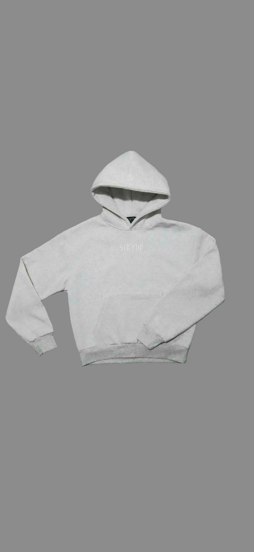 Oversized Hoodie - Cloudy White