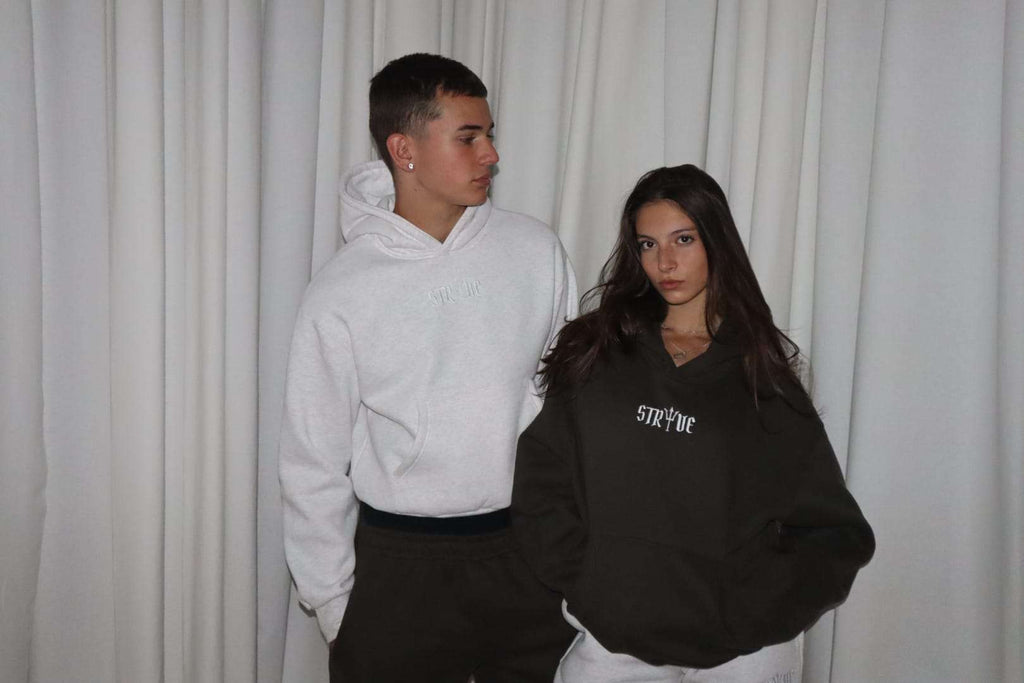 Oversized Hoodie - Cloudy White